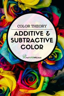 subtractive definition in art: exploring the essence of color subtraction through art techniques